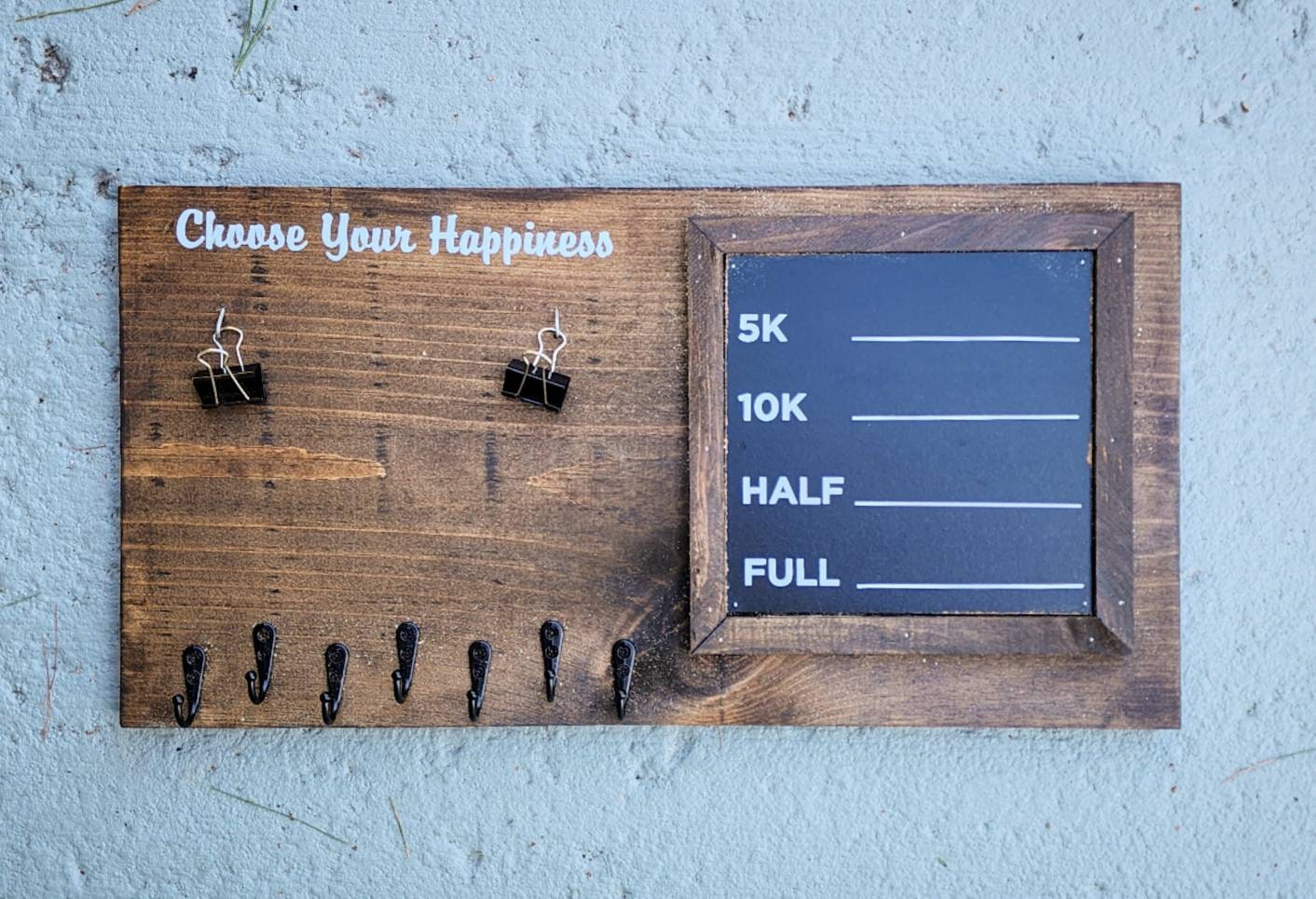 Choose Your Happiness Medal Display