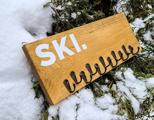 Ski Medal Display