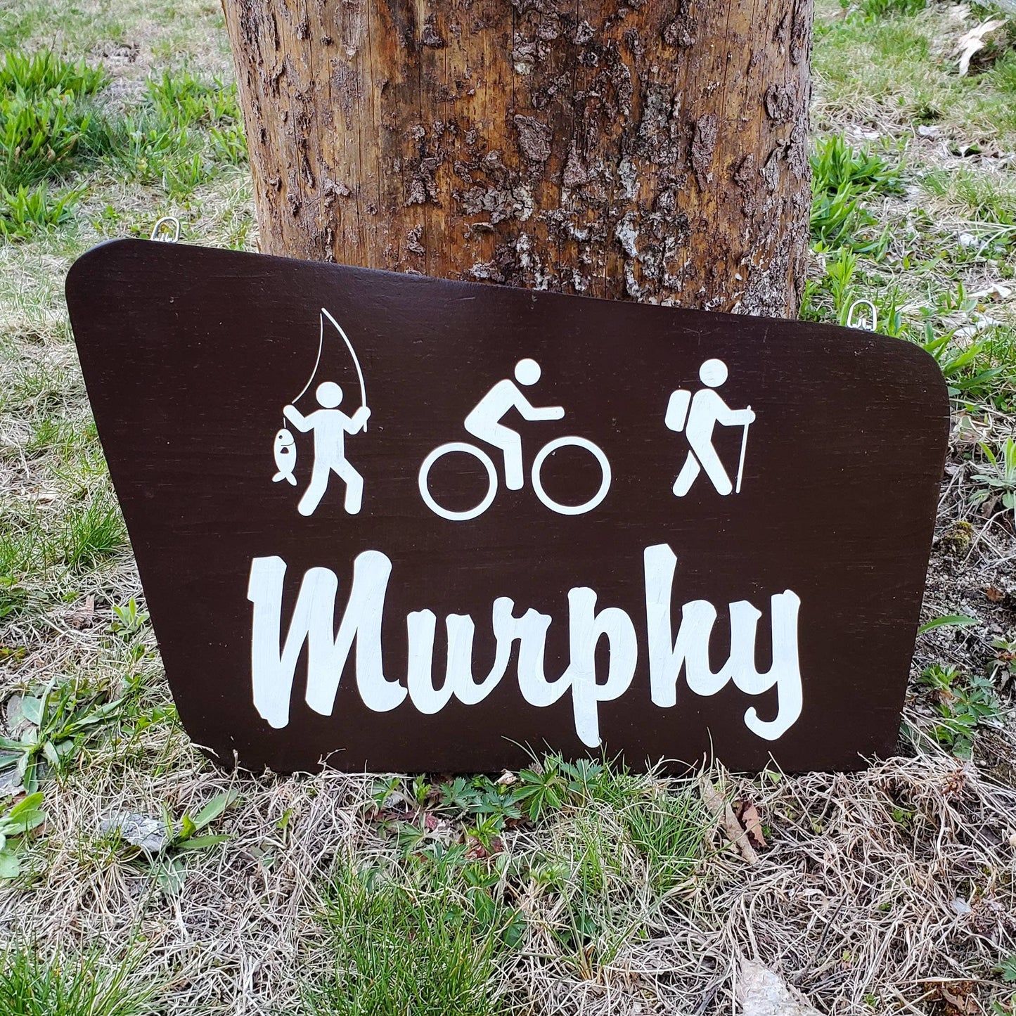 CUSTOM Family Sign, New Hampshire Art, Wooden Sign, Nature Decor, Painted Sign, Gift for Hikers, Bikers, Skiers, Runner, Fisherman, Snowboad