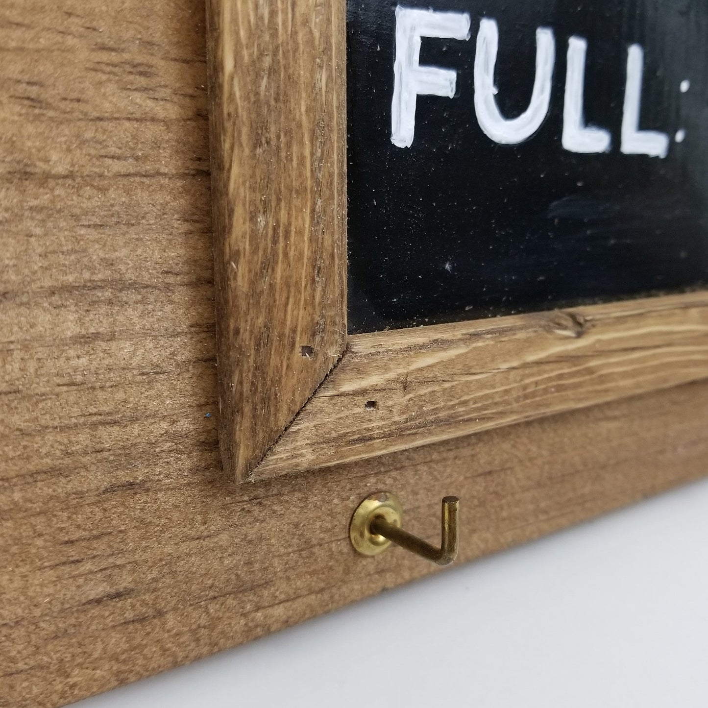 Medal Display with Bib Holder and Chalkboard