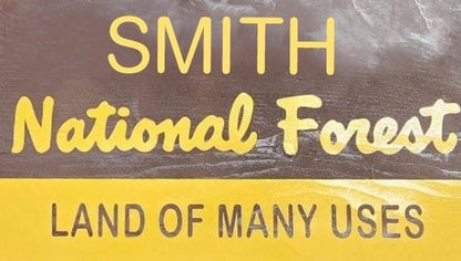 10" Personalized White Mountain National Forest Sign | Hand Painted | New Hampshire Art | Wooden Sign | Nature Decor | Gift for Hikers