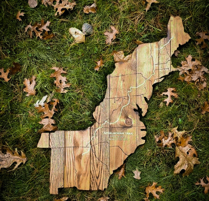 Appalachian Trail Wooden Wall Art