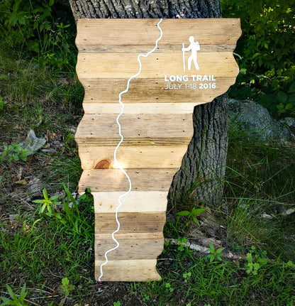Long Trail Hike Art