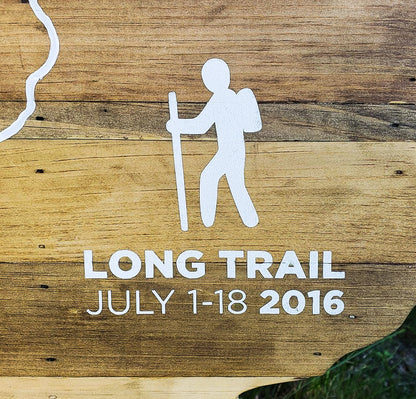 Long Trail Hike Art