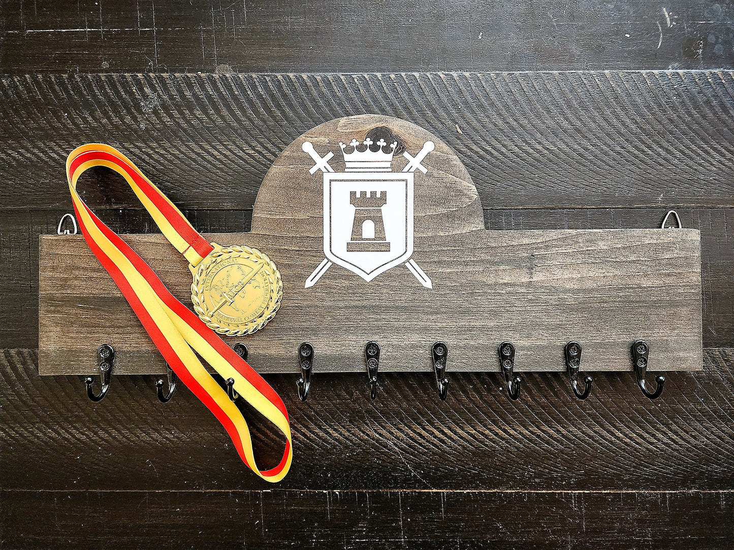 Castle Tower Medal Display