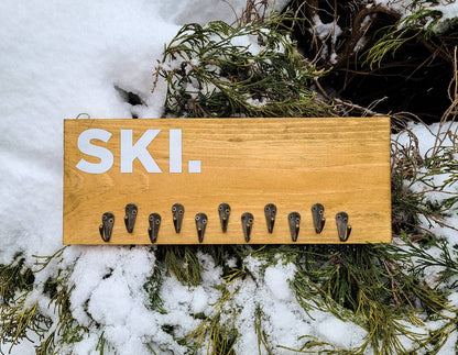Ski Medal Display