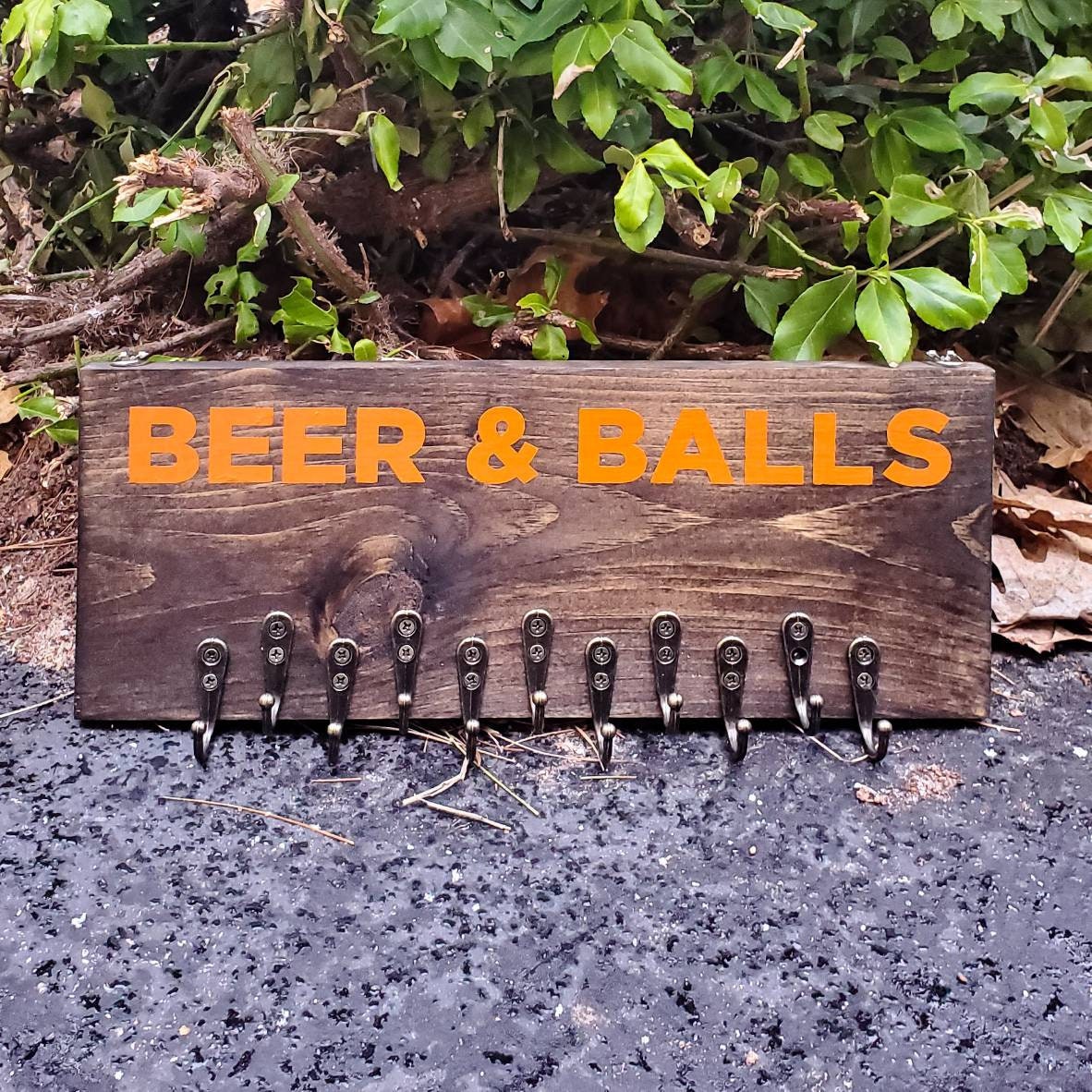 Beer and Balls Medal Display