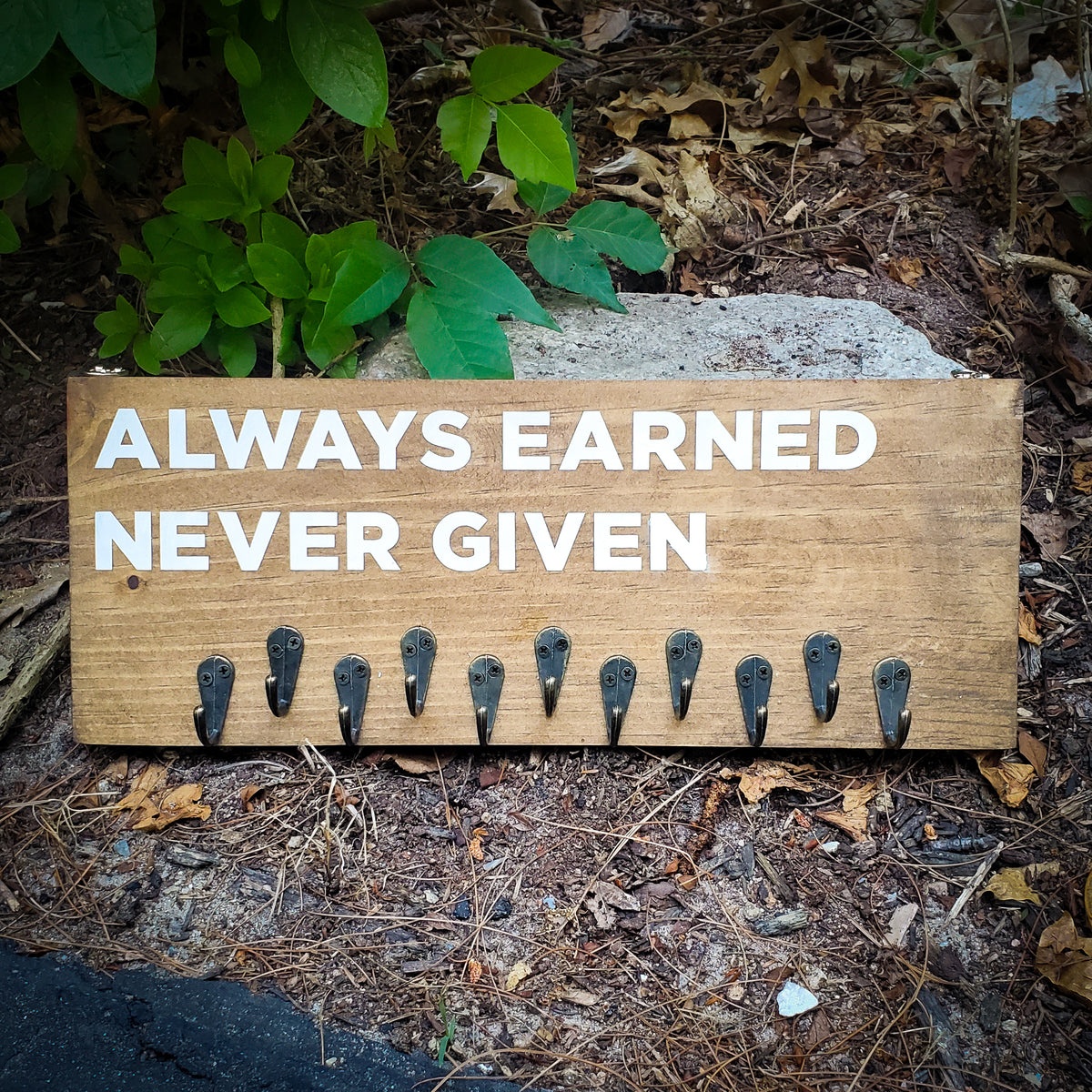 Always Earned Medal Display