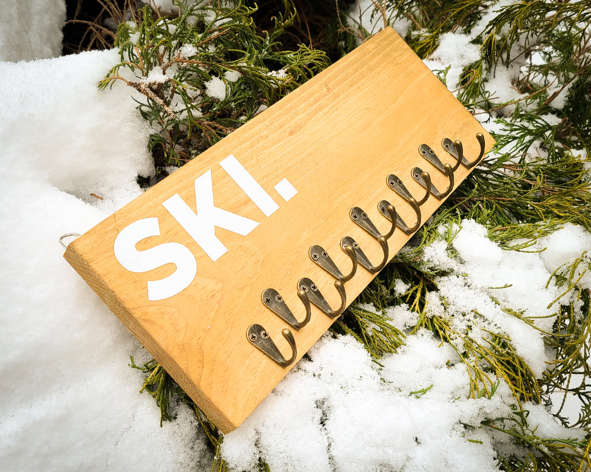 Ski Medal Display