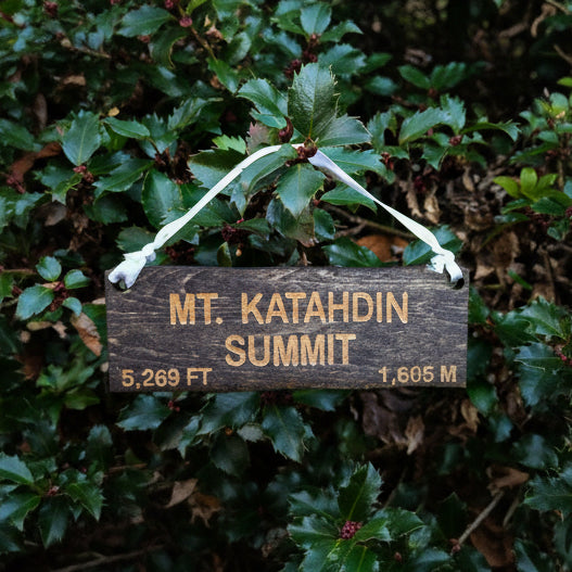 Mt Katahdin Ornament