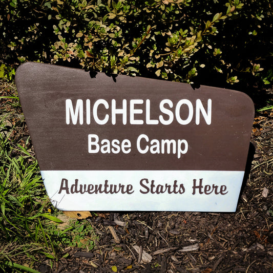 Personalized Painted White Mountain National Forest Inspired Sign